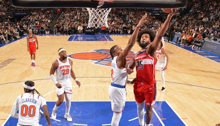 Knicks vs Washington Wizards Match Player Stats